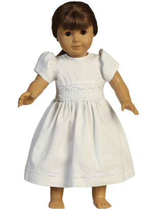 American Girl First Communion Doll Dress Matches Dress SP108