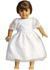 American Girl First Communion Doll Dress Matches Dress SP189