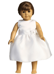 American Girl First Communion Doll Dress Matches Dress SP199