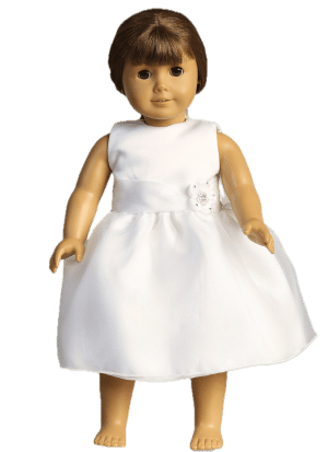 American Girl First Communion Doll Dress Matches Dress SP199