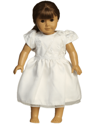 American Girl First Communion Doll Dress Matches Dress SP205