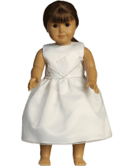 American Girl First Communion Doll Dress Matches Dress SP737