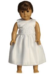 American Girl First Communion Doll Dress Matches Dress SP740