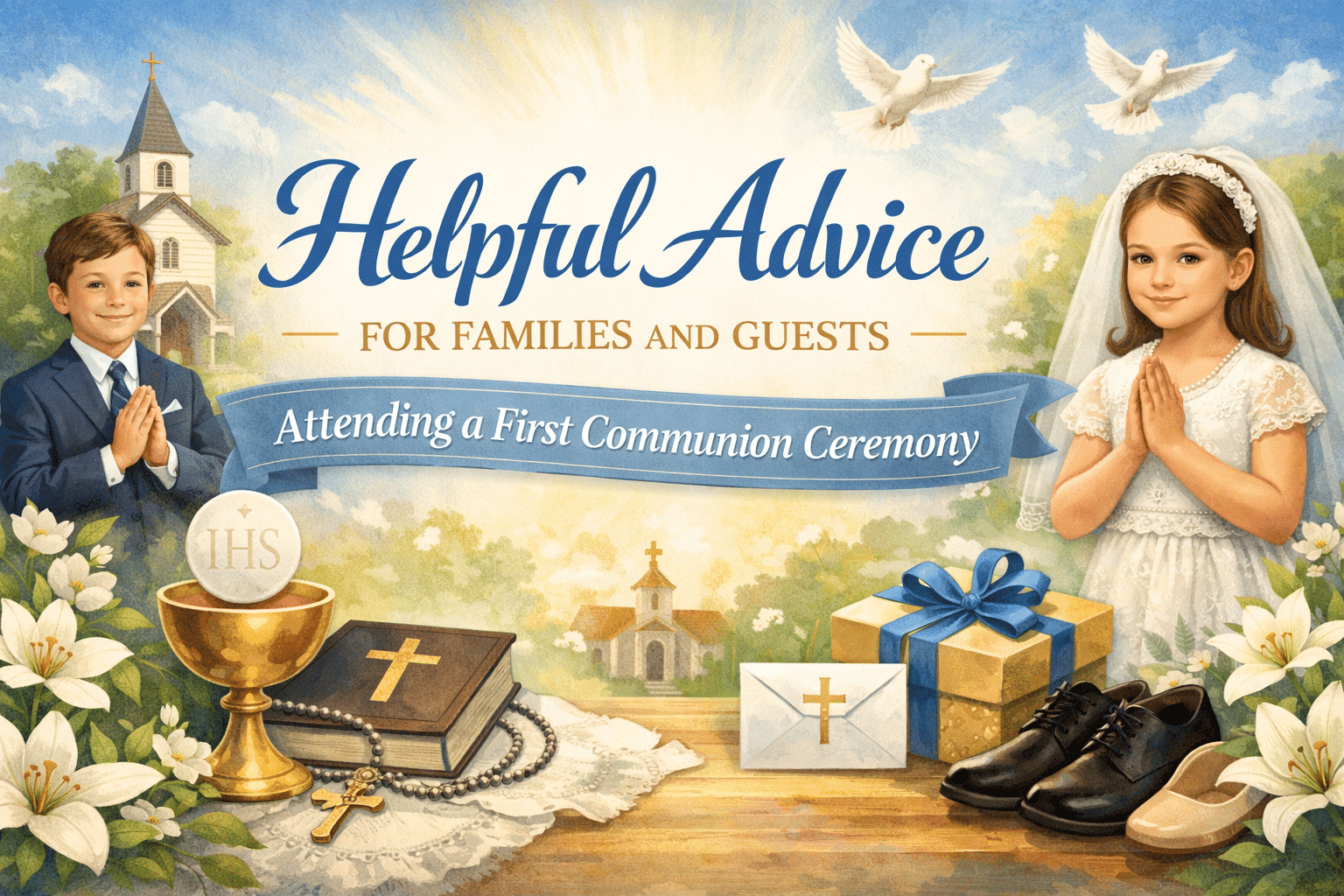 Helpful Advice for Families and Guests Attending a First Communion ...