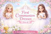 First Communion Dresses Size 6