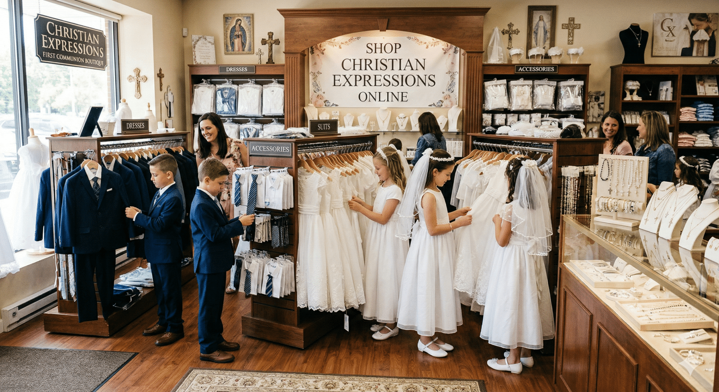 Shop Christian Expressions First Communion Apparel