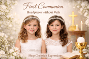 First Communion Headpieces