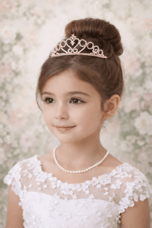 First Communion Crown Tiara In Silver or Gold