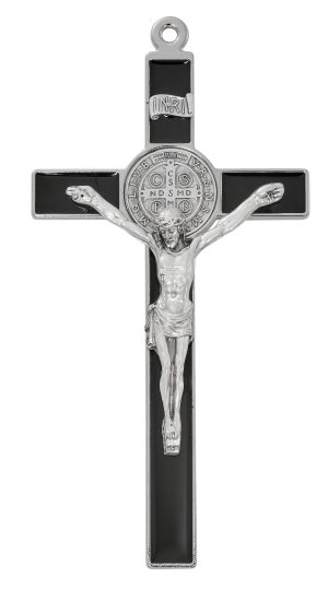 8 in. St. Benedict Crucifix Boxed