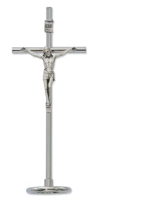 6.5" Metal Crucifix Boxed