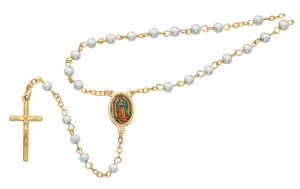 Guadalupe Box and Blue Rosary