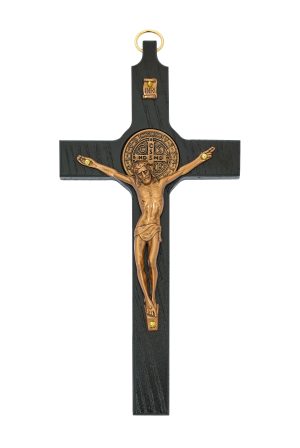 8in Black and Copper St Benedict Boxed