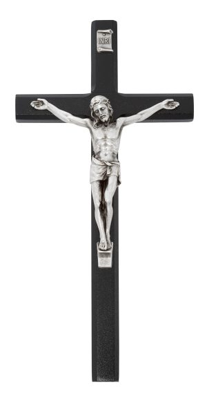 10" Black Crucifix bagged