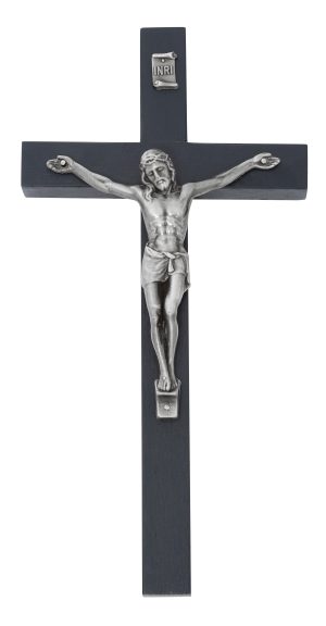 10" blue crucifix bagged