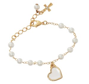 Youth White peartl Bracelet boxed boxed