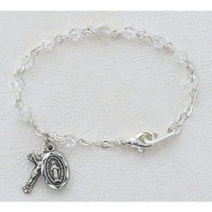 5 1/2in Crystal Baby Bracelet