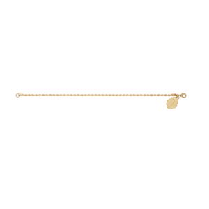 Gold Tone Pewter Rope Miraculous Bracelet Deluxe Box