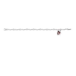 7.5in Cubic Zirconia Holy Spirit Bracelet Boxed