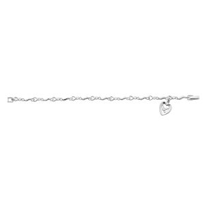 7.5in Cubic Zirconia Holy Spirit Bracelet Boxed