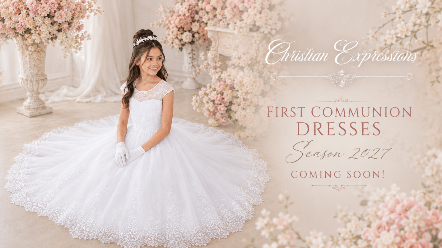 First Communion Dresses Season 2027 Coming Soon