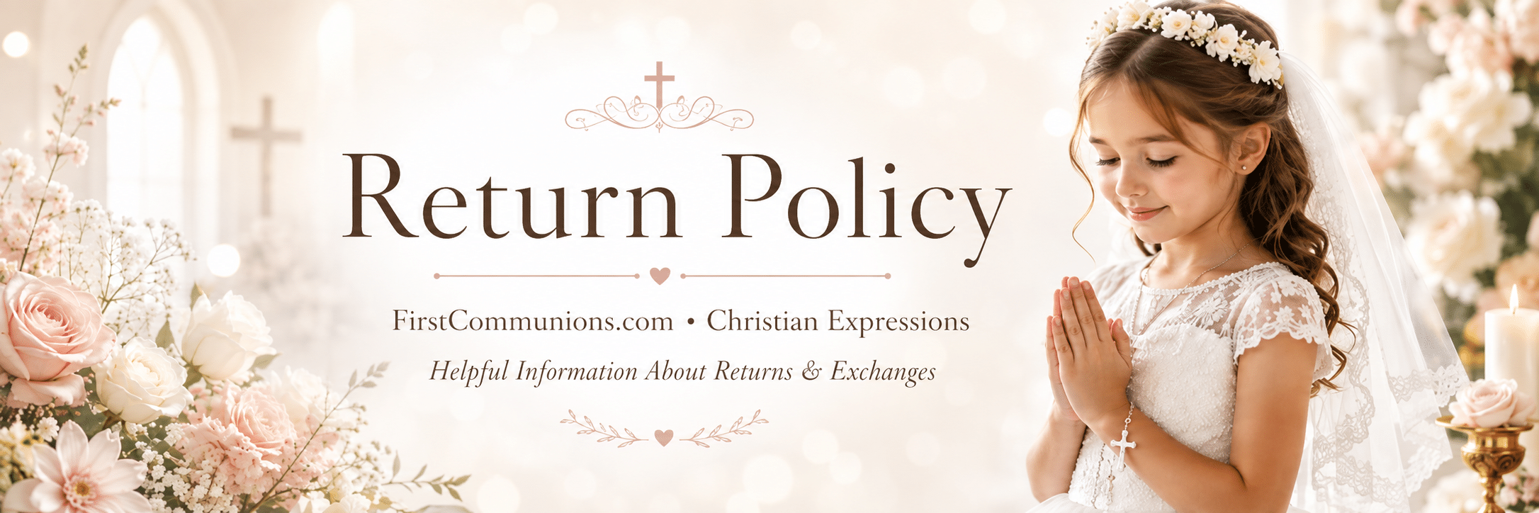 First Communion Return Policy