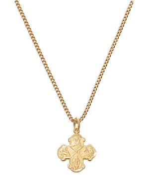 Gold on Sterling 4way Baby Pendant Boxed