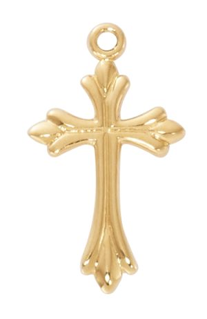 Gold over Sterling Silver cross