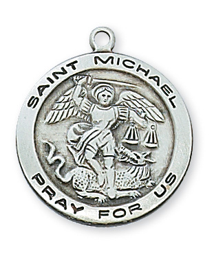 Sterling Silver St. Michael Pendant 1 Sterling Silver St. Michael Pendant