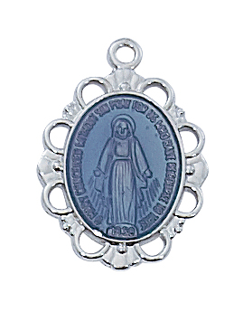 Sterling Silver Miraculous Pendant
