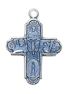 Sterling Silver 4-way Pendant