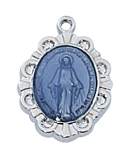 Sterling Silver Miraculous Pendant
