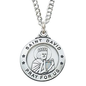 Sterling Silver St. David Pendant
