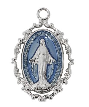 Sterling Silver Miraculous Pendant