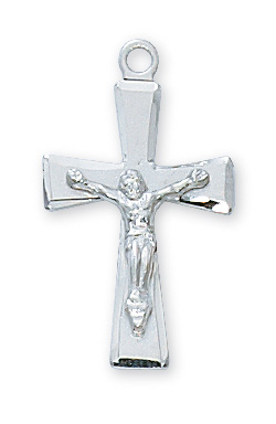 Sterling Silver Crucifix Pendant