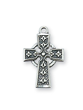 Sterling Silver Celtic Cross Pendant