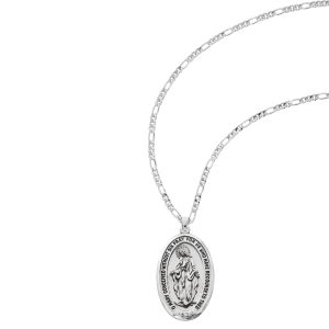 Sterling Our Lady of Grace Miraculous medal
