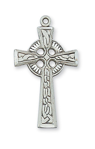 Sterling Silver Celtic Cross Pendant 1 Sterling Silver Celtic Cross Pendant