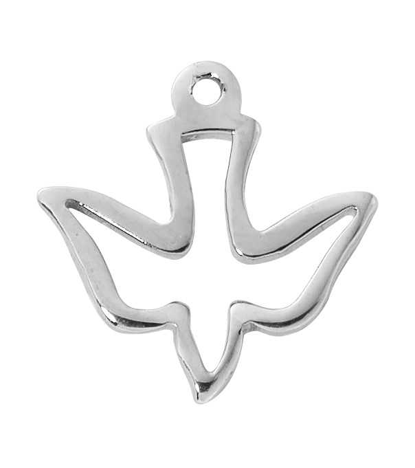 Sterling silver Dove medal boxed 1 Sterling silver Dove medal boxed
