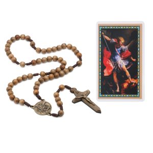 St Michael wood Rosary