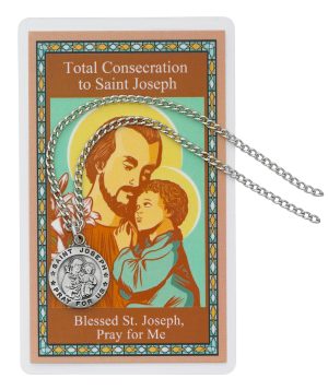 ST JOSEPH CONSEC. PENDANT SET