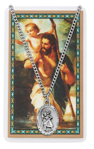 ST CHRISTOPHER PRAYER CARD SET