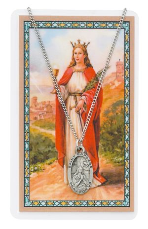 ST BARBARA PRAYER CARD SET