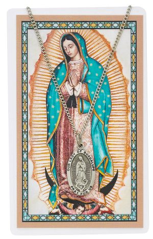 SPANISH TEXT GUAD CARD & MEDAL