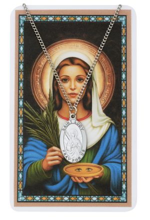 ST LUCY PRAYER CARD SET