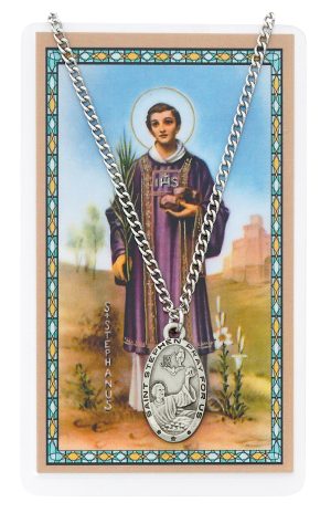 ST STEPHEN PRAY CARD SET