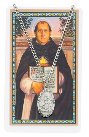 ST THOMAS AQUINAS PRAYCARD SET