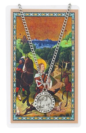 ST HUBERT PRAYER CARD SET