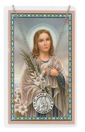 ST MARIA GORETTI PRAYER CARD S