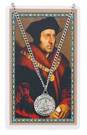 ST THOMAS MORE PRAYER CARD SET
