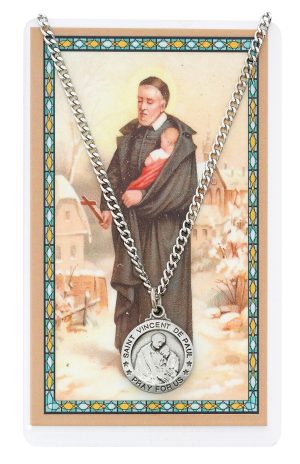 ST VINC DE PAUL PRAYER CARDSET